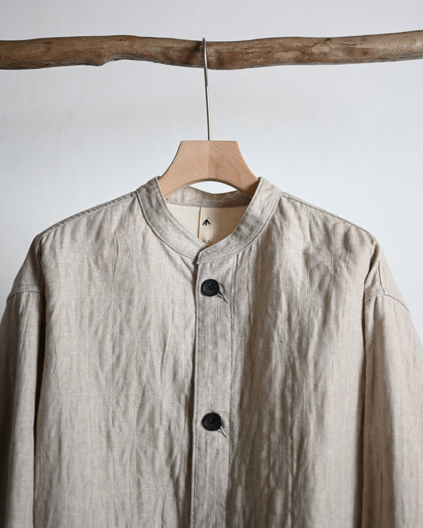 grandfather shirt blouson, kinari
