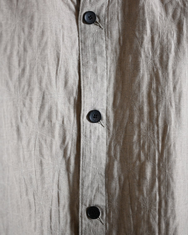 grandfather shirt blouson, kinari