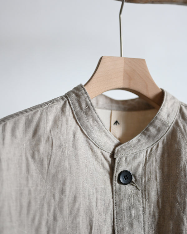 grandfather shirt blouson, kinari