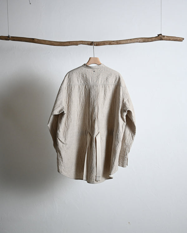 grandfather shirt blouson, kinari