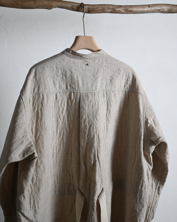 grandfather shirt blouson, kinari