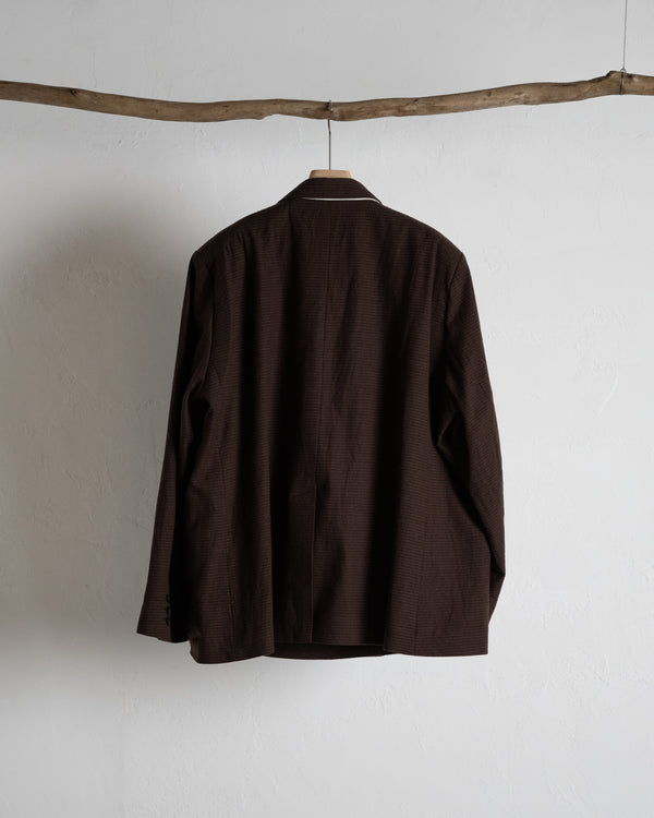 DOUBLE TAILORED JACKET, GRAPH CHECK