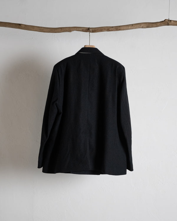 DOUBLE TAILORED JACKET, BLACK