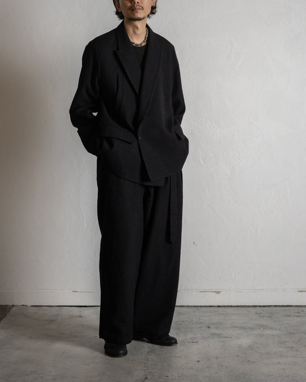 DOUBLE TAILORED JACKET, BLACK