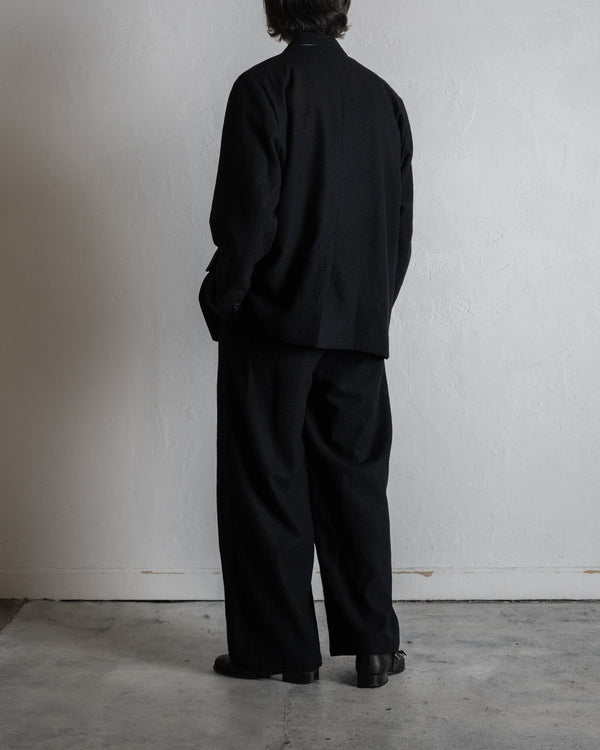 DOUBLE TAILORED JACKET, BLACK