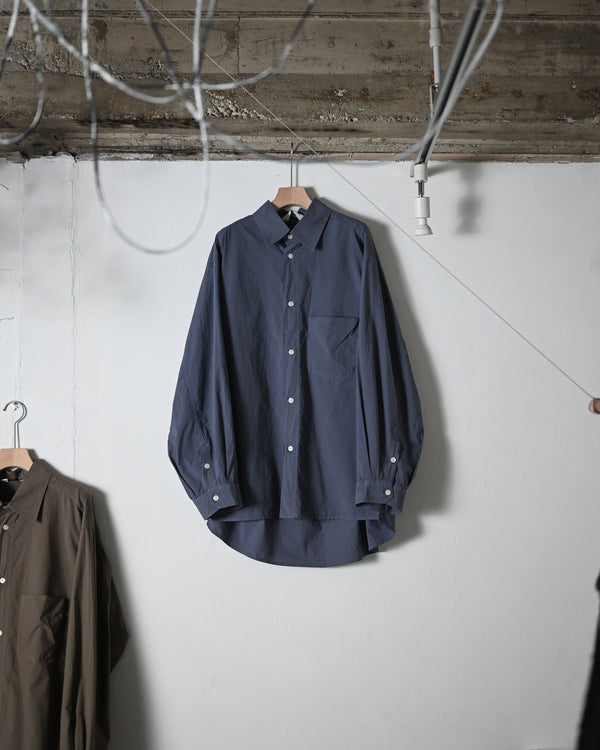 SHRINK OVER SHIRT, navy