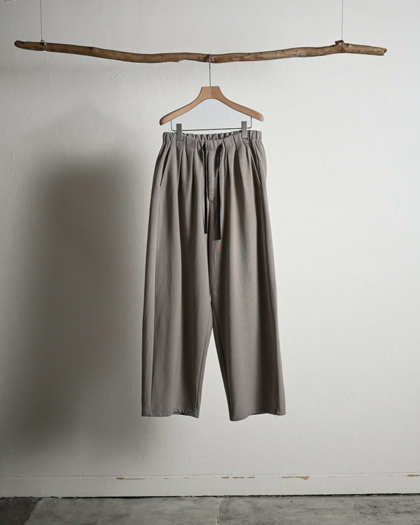 2TUCK SWEAT PANTS, greige