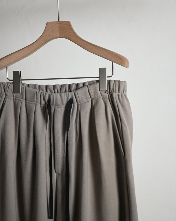 2TUCK SWEAT PANTS, greige