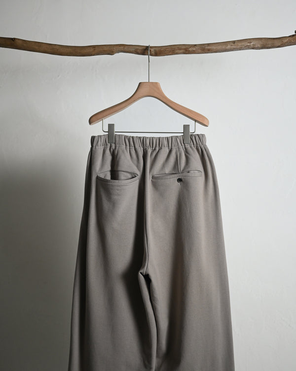 2TUCK SWEAT PANTS, greige