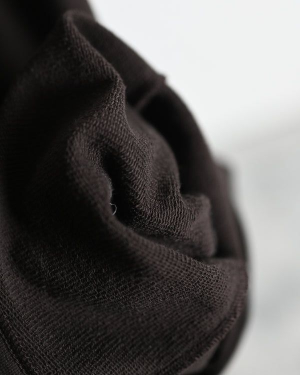 2TUCK SWEAT PANTS, brown