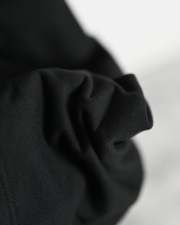 2TUCK SWEAT PANTS, black