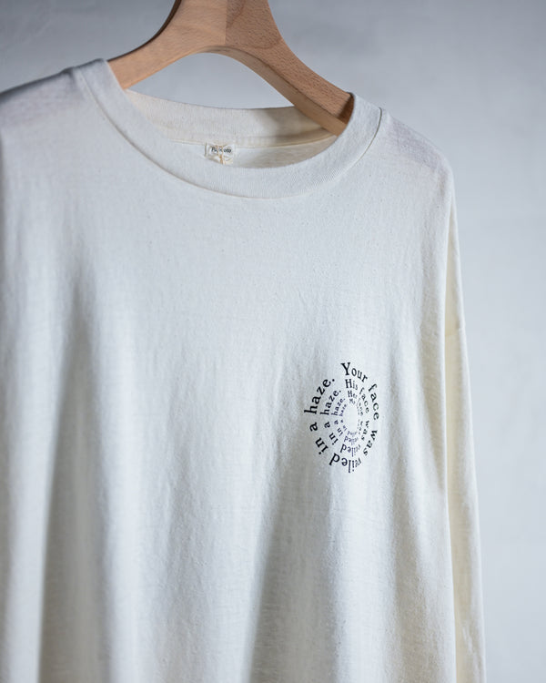 Overdyed L/S T “Veiled”, 3colors-Fujimoto-COELACANTH