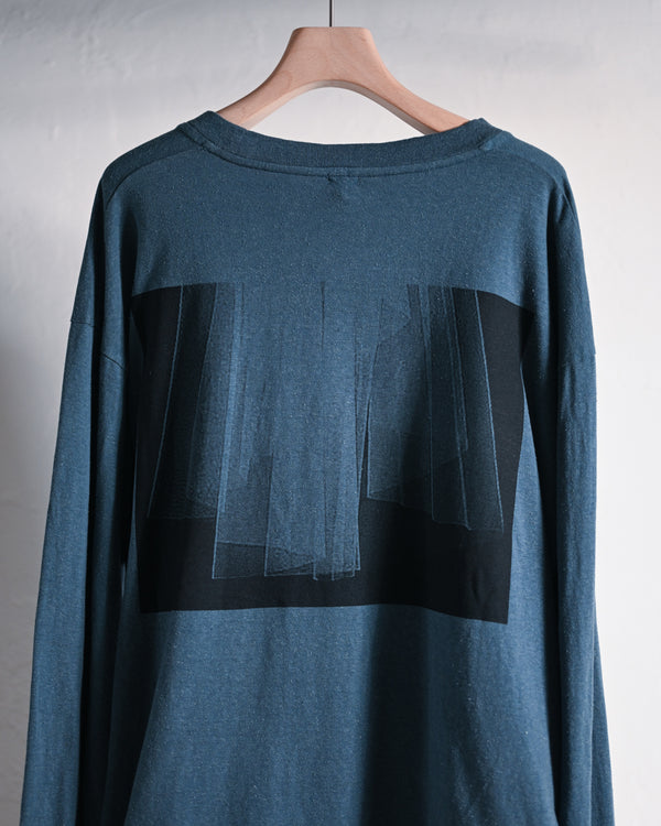 Overdyed L/S T “Veiled”, 3colors-Fujimoto-COELACANTH