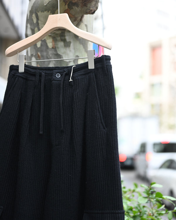 WOOL CORDUROY CARGO SLACKS