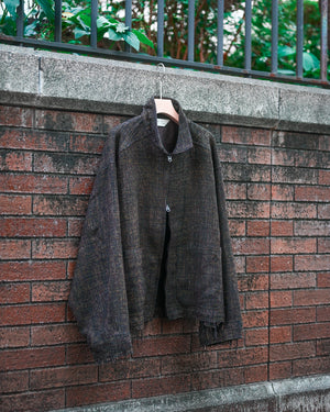 店頭分 TWEED ZIP JACKET-ANCELLM-COELACANTH