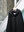 SWEAT HOODIE COAT, black