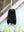 SWEAT HOODIE COAT, black