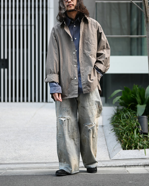 SHRINK OVER SHIRT, navy