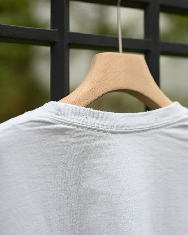 BRIDGE L/S T-SHIRT, white