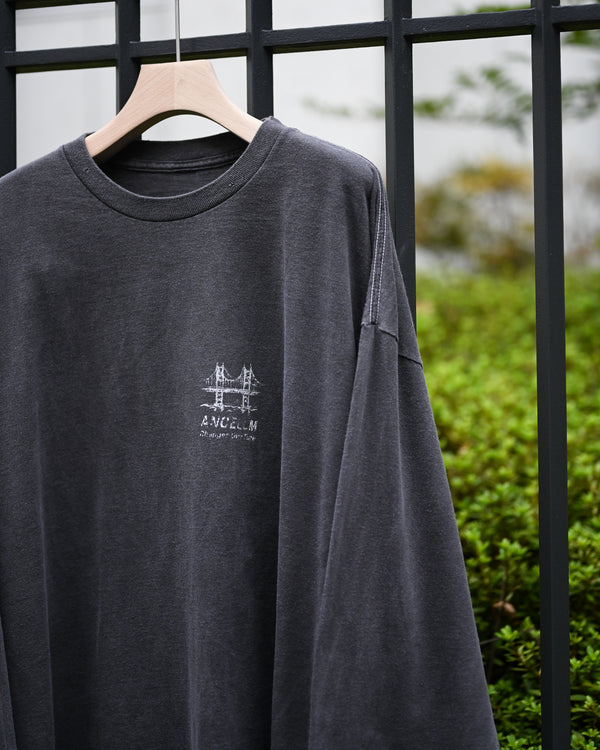 BRIDGE L/S T-SHIRT, black
