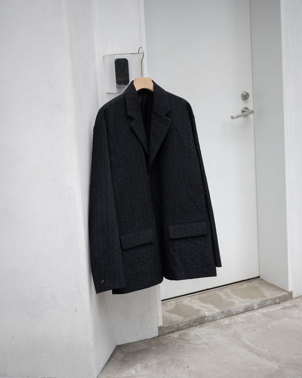 SUIT JACKET, classic stripe