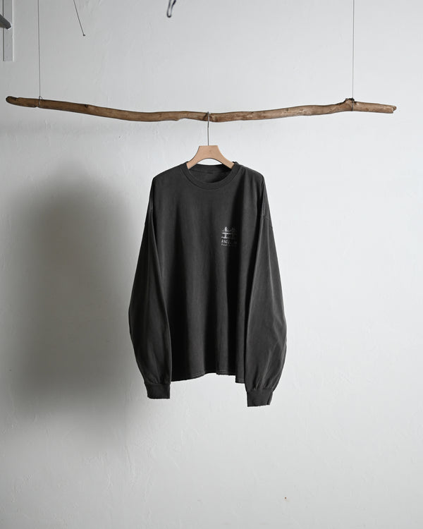 BRIDGE L/S T-SHIRT, black