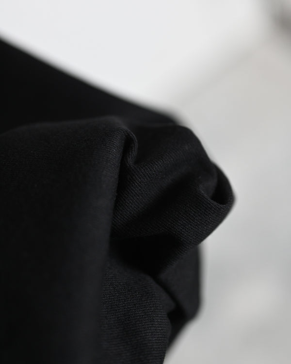 ASHLEY JEANS, ONE WASH BLACK DENIM