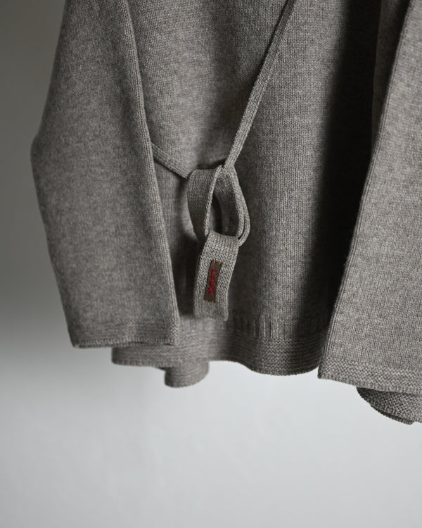LAMB'S WOOL GUERNSEY SWEATER, beige