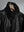 H.L HALF COAT, BLACK