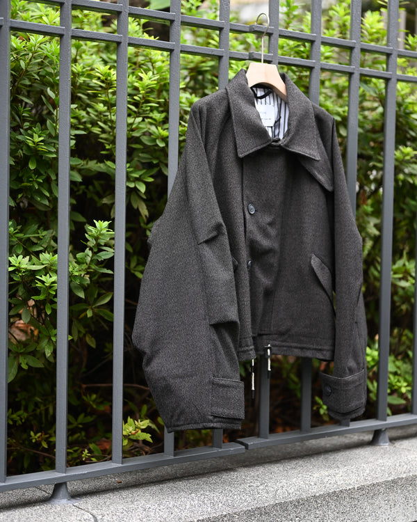 MILITARY JACKET, thorn-proof wool