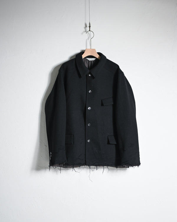 TWEED CRASH JACKET-ANCELLM-COELACANTH