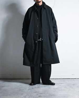 店頭分 DRILL BALMACAAN COAT-ANCELLM-COELACANTH