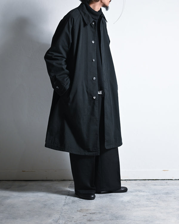 店頭分 DRILL BALMACAAN COAT-ANCELLM-COELACANTH