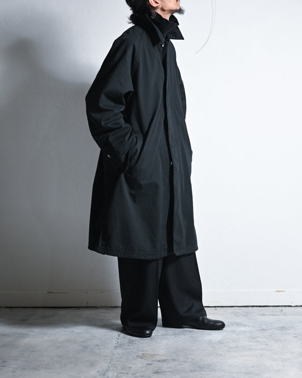 店頭分 DRILL BALMACAAN COAT-ANCELLM-COELACANTH