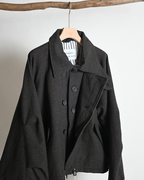 MILITARY JACKET, thorn-proof wool