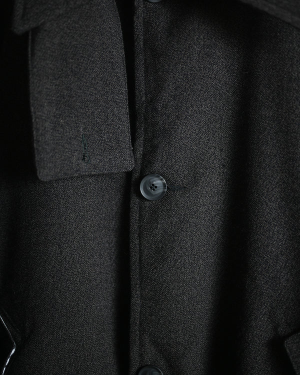 OVERSIZED LONG COAT, thorn-proof wool