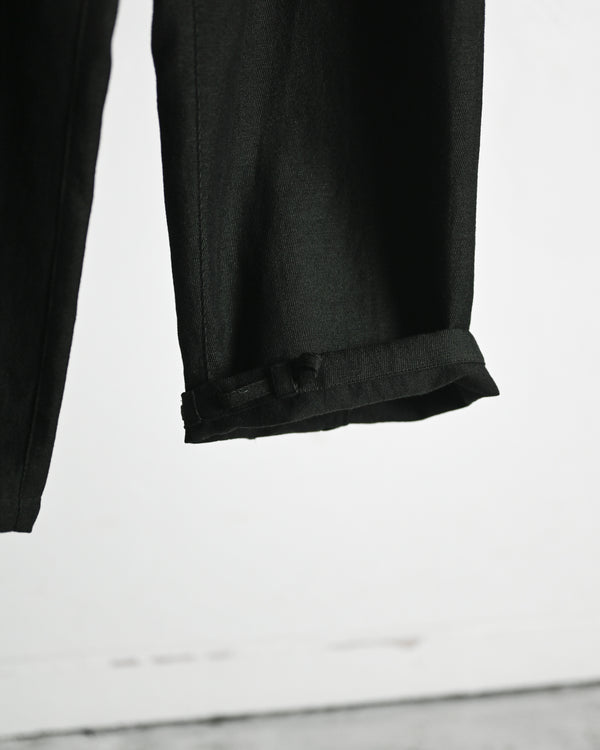 Linen Wool 1tuck Wide Pants