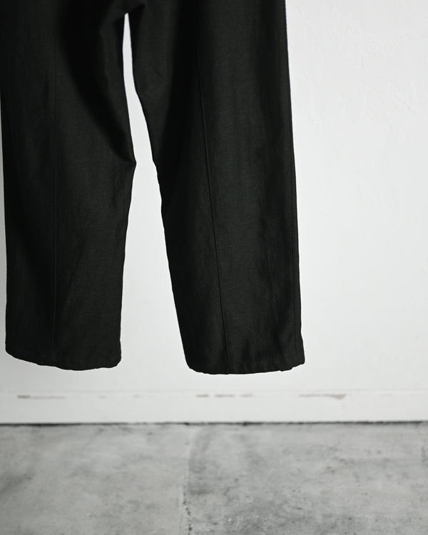 Linen Wool 1tuck Wide Pants