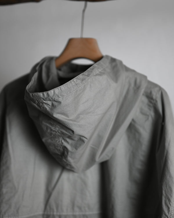 HOODED FIELD SHIRT JACKET, gray