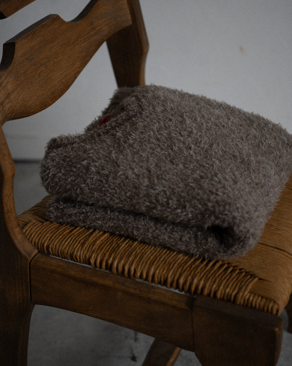 V neck pull over, British fur