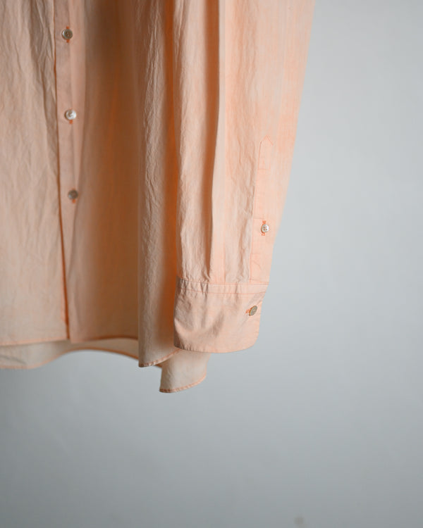 REGULAR COLLAR SHIRT, vermilon