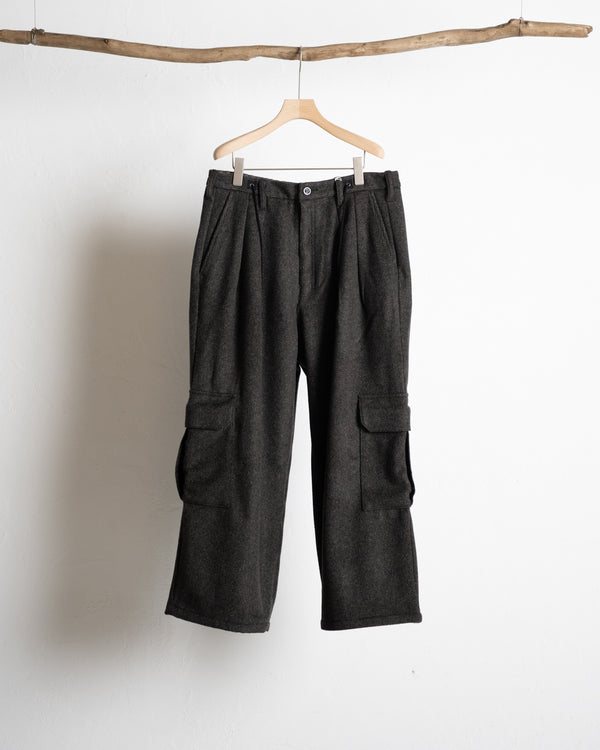 WOOL BLANCKET CARGO PANTS