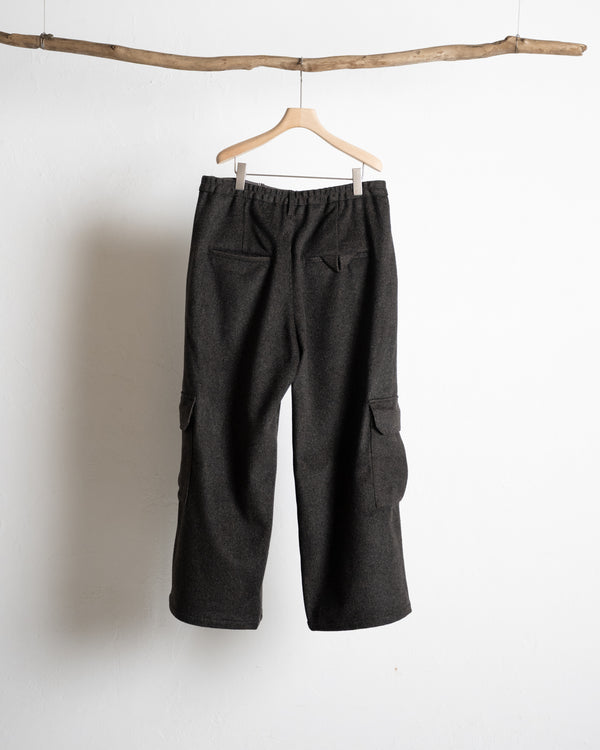 WOOL BLANCKET CARGO PANTS