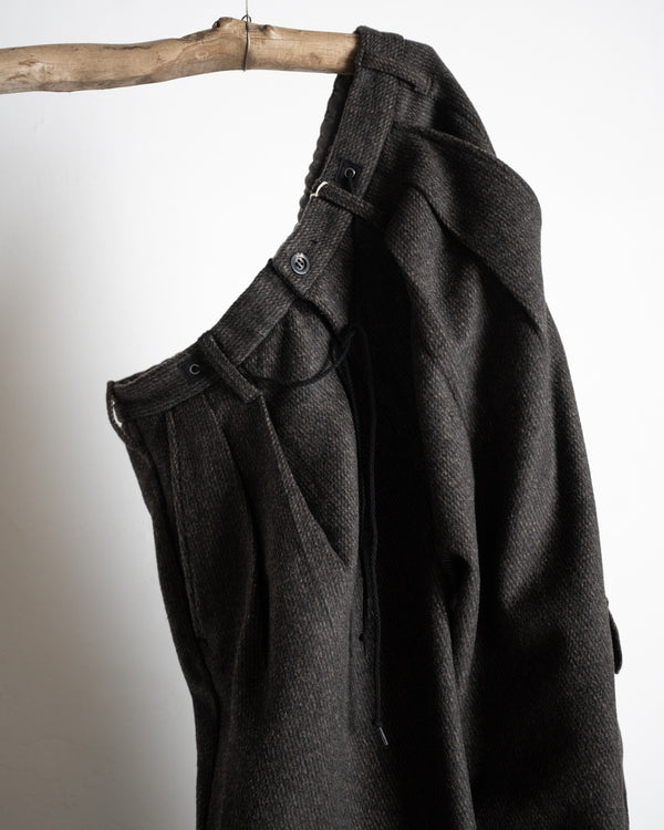 WOOL BLANCKET CARGO PANTS