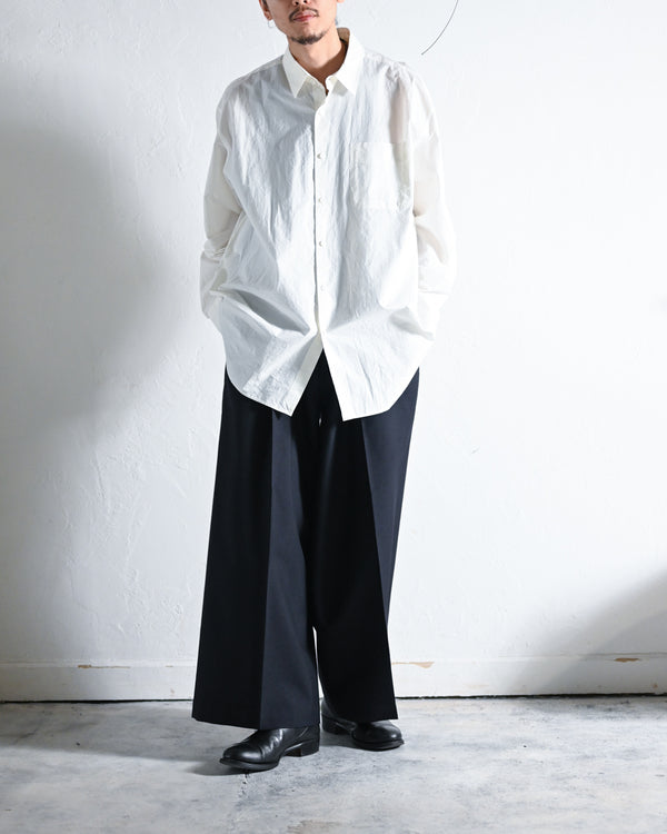 CLASSIC BAGGY TROUSERS-YOKO SAKAMOTO-COELACANTH