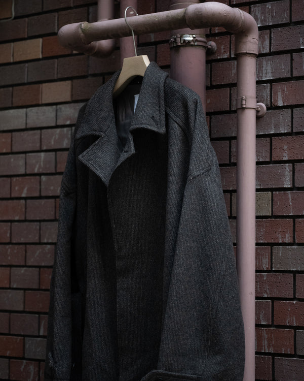 WOOL BLANKET BALMACAAN COAT