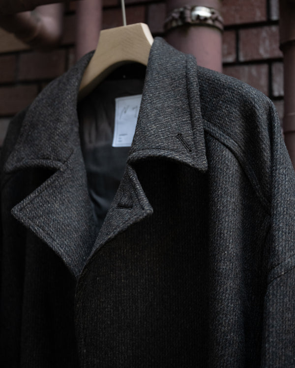 WOOL BLANKET BALMACAAN COAT