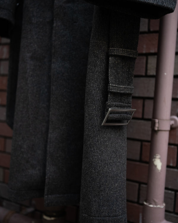 WOOL BLANKET BALMACAAN COAT