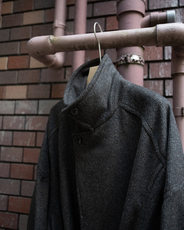 WOOL BLANKET BALMACAAN COAT