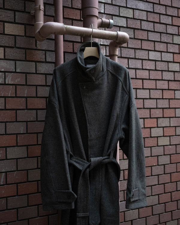 WOOL BLANKET BALMACAAN COAT